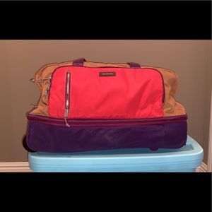 Vera Bradley rolling duffel bag